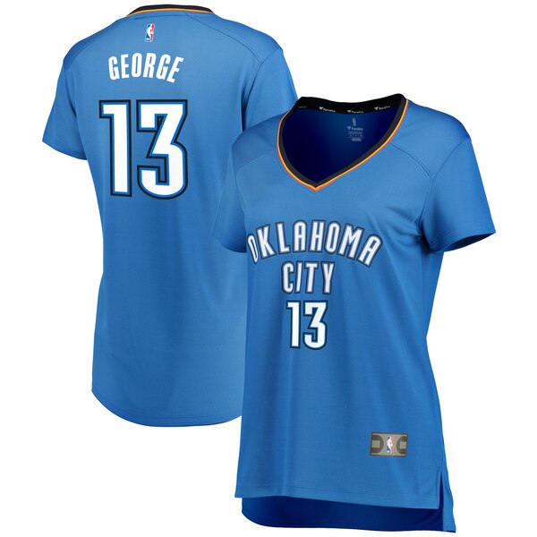 Camiseta baloncesto Paul George 13 icon edition Azul Oklahoma City Thunder Mujer