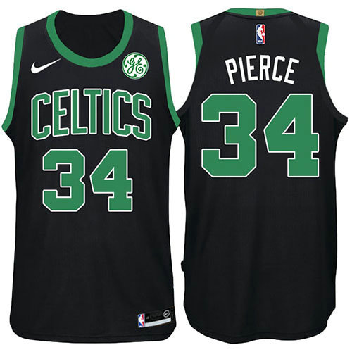 Camiseta baloncesto Paul Pierce 34 Statement 2017-18 Negro Boston Celtics Hombre