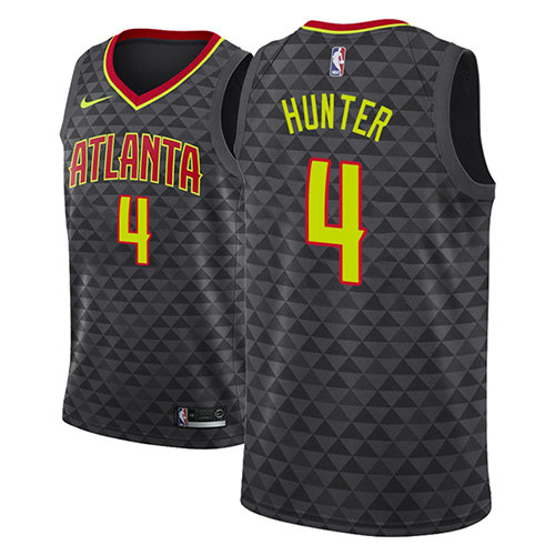 Camiseta baloncesto R.j. Hunter 4 Icon 2018 Negro Atlanta Hawks Hombre