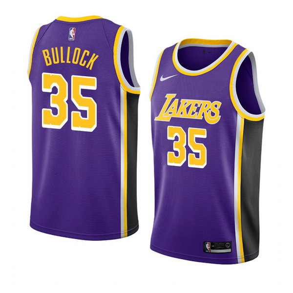 Camiseta baloncesto Reggie Bullock 35 Statement 2018-19 P鐓pura Los Angeles Lakers Hombre
