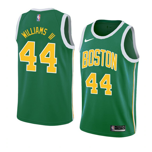 Camiseta baloncesto Robert Williams III 44 Earned 2018-19 Verde Boston Celtics Hombre