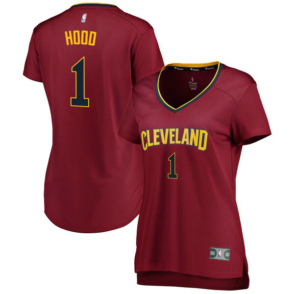 Camiseta baloncesto Rodney Hood 1 icon edition Rojo Cleveland Cavaliers Mujer
