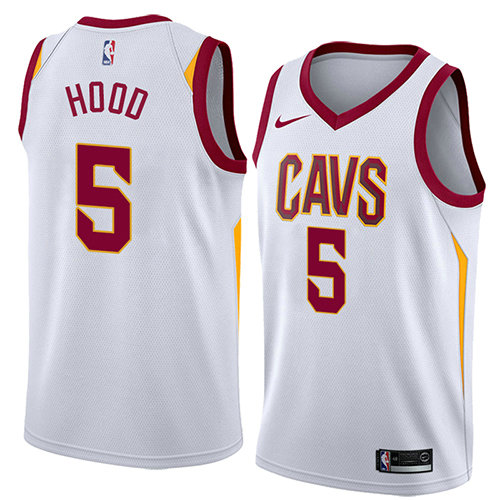 Camiseta baloncesto Rodney Hood 5 Association 2018 Blanco Cleveland Cavaliers Hombre