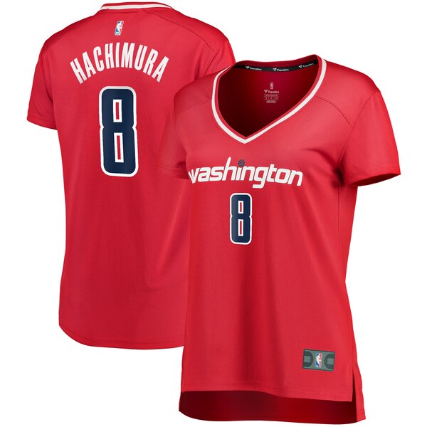 Camiseta baloncesto Rui Hachimura 8 icon edition Rojo Washington Wizards Mujer