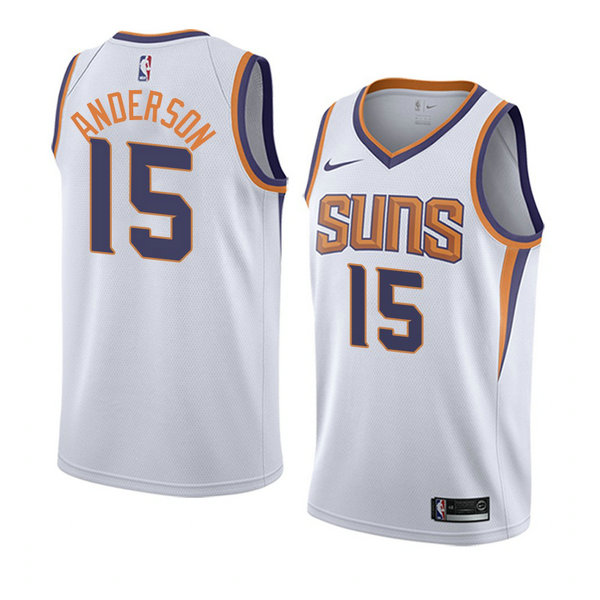 Camiseta baloncesto Ryan Anderson 15 Association 2018 Blanco Phoenix Suns Hombre
