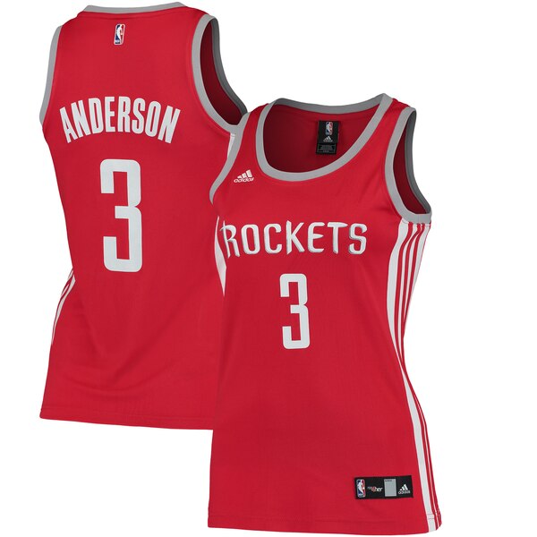 Camiseta baloncesto Ryan Anderson 3 Réplica Rojo Houston Rockets Mujer