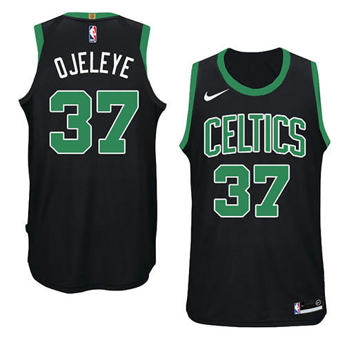 Camiseta baloncesto Semi Ojeleye 37 Statement 2018 Negro Boston Celtics Hombre