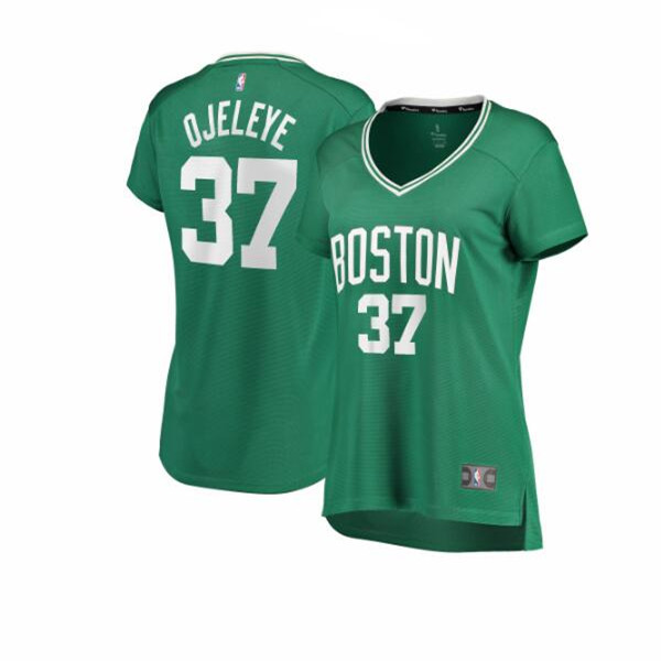 Camiseta baloncesto Semi Ojeleye 37 icon edition Verde Boston Celtics Mujer