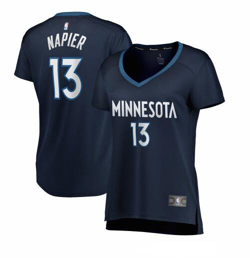 Camiseta baloncesto Shabazz Napier 13 icon edition Armada Minnesota Timberwolves Mujer