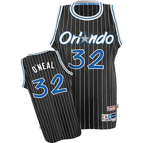 Camiseta baloncesto Shaquille O'Neal 32 Retro Negro Orlando Magic Hombre