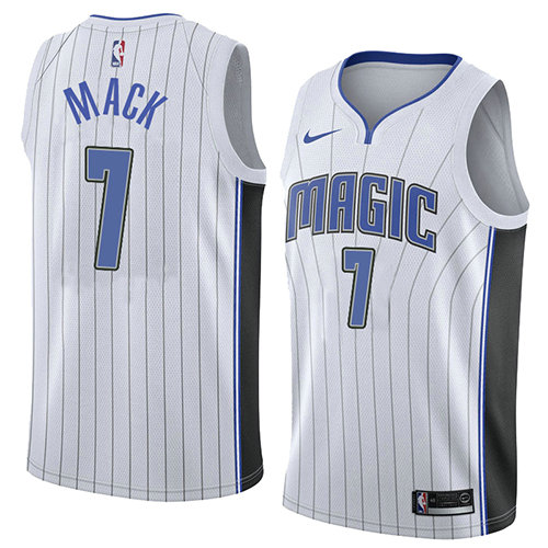 Camiseta baloncesto Shelvin Mack 7 Association 2018 Blanco Orlando Magic Hombre