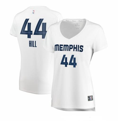 Camiseta baloncesto Solomon Hill 44 association edition Blanco Memphis Grizzlies Mujer