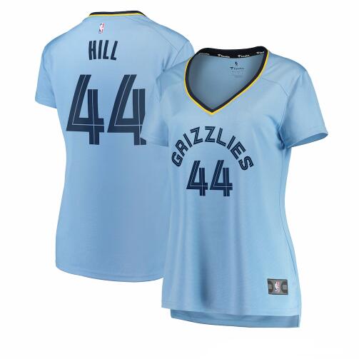 Camiseta baloncesto Solomon Hill 44 statement edition Azul Memphis Grizzlies Mujer