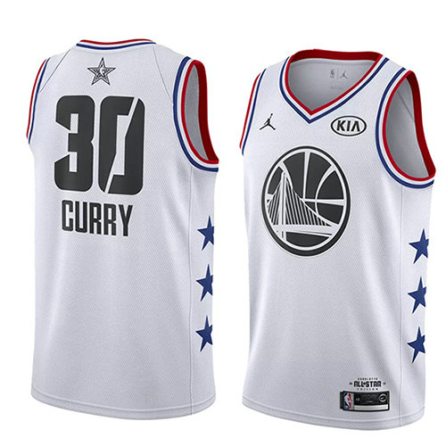 Camiseta baloncesto Stephen Curry 30 Blanco All Star 2019 Hombre