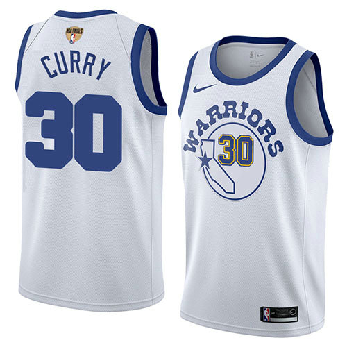 Camiseta baloncesto Stephen Curry 30 Classic 2017-18 Blanco Golden State Warriors Hombre