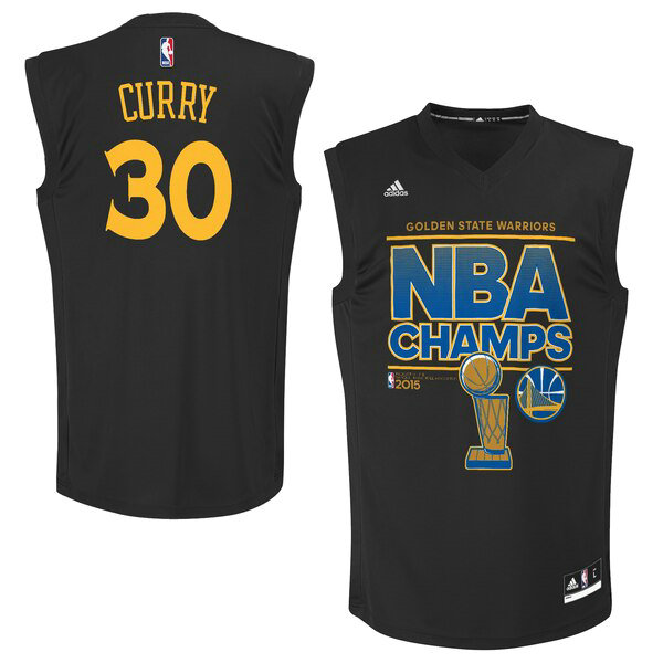Camiseta baloncesto Stephen Curry 30 adidas Negro Golden State Warriors Hombre