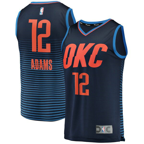 Camiseta baloncesto Steven Adams 12 Statement Edition Armada Oklahoma City Thunder Hombre