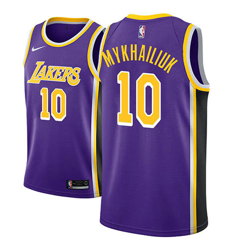 Camiseta baloncesto Sviatoslav Mykhailiuk 10 Statement 2018-19 P鐓pura Los Angeles Lakers Hombre