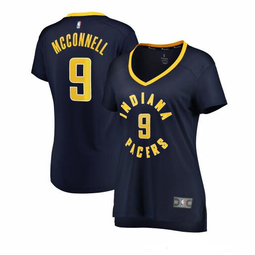 Camiseta baloncesto T.J. McConnell 9 icon edition Armada Indiana Pacers Mujer