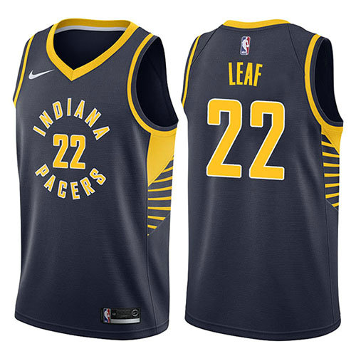 Camiseta baloncesto T.j. Leaf 22 Icon 2017-18 Azul Indiana Pacers Hombre