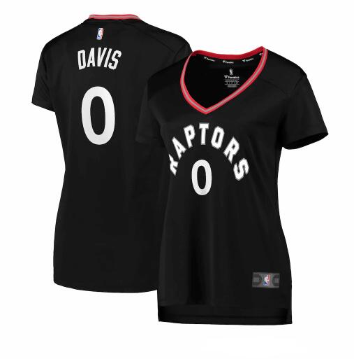 Camiseta baloncesto Terence Davis 0 statement edition Negro Toronto Raptors Mujer