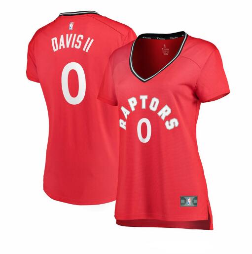 Camiseta baloncesto Terence Davis II 0 icon edition Rojo Toronto Raptors Mujer
