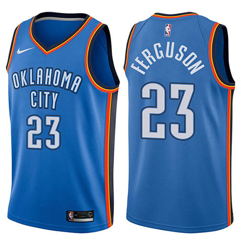 Camiseta baloncesto Terrance Ferguson 23 Swingman Icon 2017-18 Azul Oklahoma City Thunder Hombre