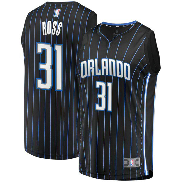 Camiseta baloncesto Terrence Ross 31 Statement Edition Negro Orlando Magic Hombre