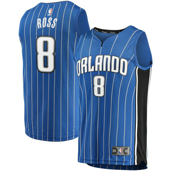 Camiseta baloncesto Terrence Ross 8 Icon Edition Azul Orlando Magic Hombre