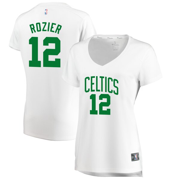Camiseta baloncesto Terry Rozier 12 association edition Blanco Boston Celtics Mujer