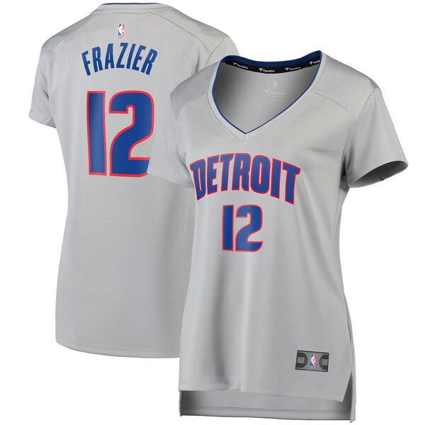 Camiseta baloncesto Tim Frazier 12 statement edition Rojo Detroit Pistons Mujer