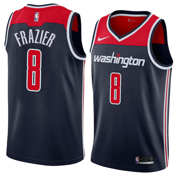 Camiseta baloncesto Tim Frazier 8 Statement 2018 Negro Washington Wizards Hombre