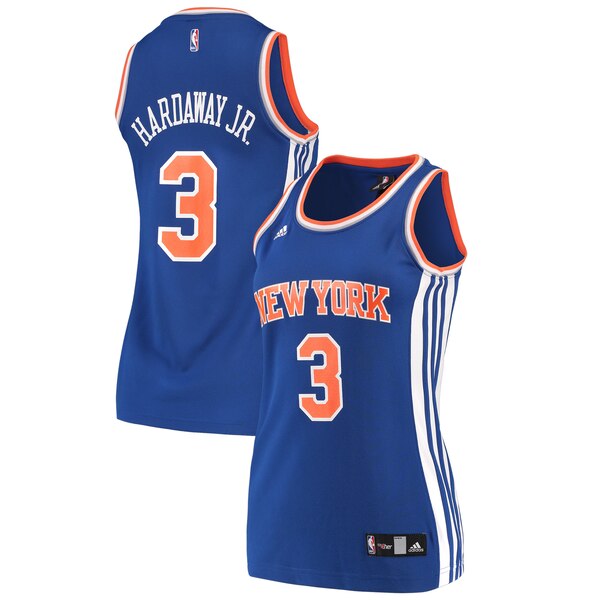Camiseta baloncesto Tim Hardaway 3 Réplica Azul New York Knicks Mujer