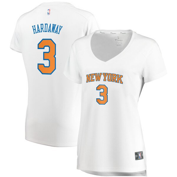 Camiseta baloncesto Tim Hardaway 3 association edition Blanco New York Knicks Mujer