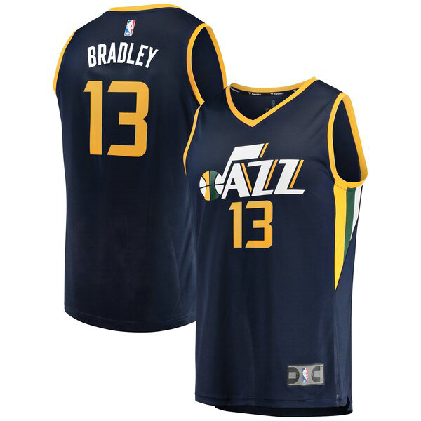 Camiseta baloncesto Tony Bradley 13 Icon Edition Armada Utah Jazz Hombre