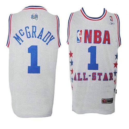 Camiseta baloncesto Tracy McGrady 1 Blanco All Star 2003 Hombre