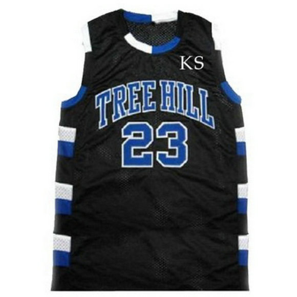 Camiseta baloncesto Tree Hill Nathan Scott 23 Ravens Negro