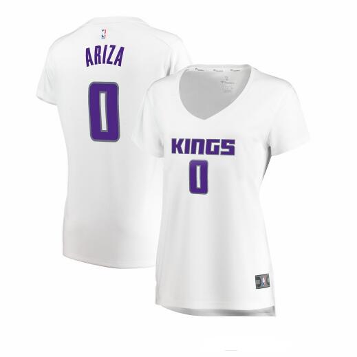 Camiseta baloncesto Trevor Ariza 0 association edition Blanco Sacramento Kings Mujer