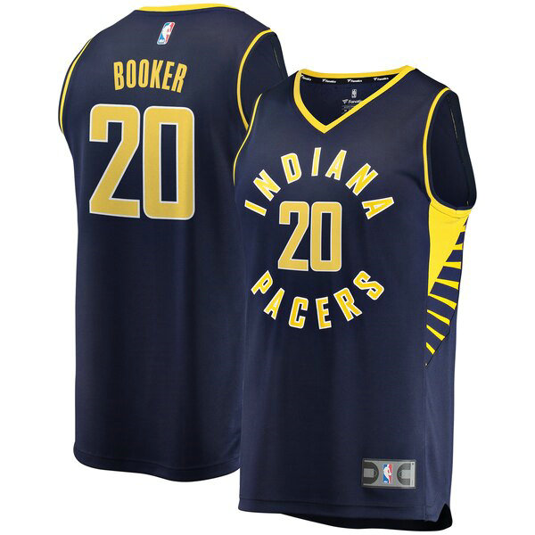Camiseta baloncesto Trevor Booker 20 Icon Edition Armada Indiana Pacers Hombre