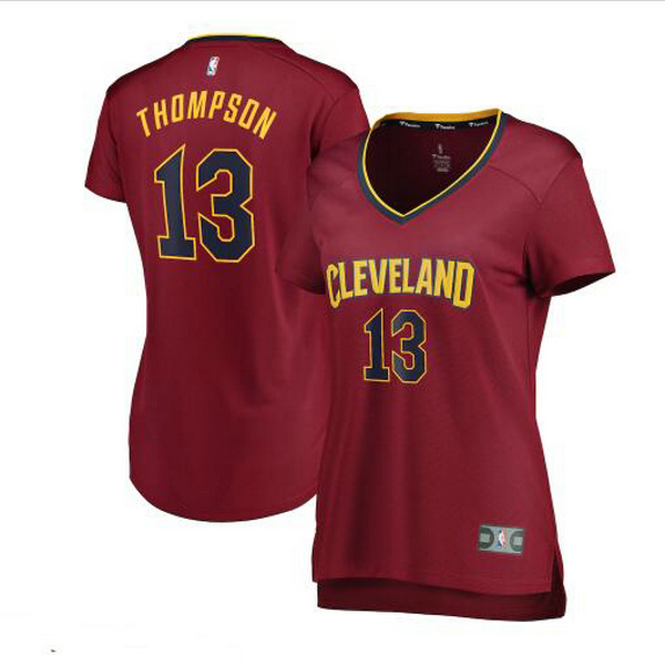 Camiseta baloncesto Tristan Thompson 13 icon edition Rojo Cleveland Cavaliers Mujer