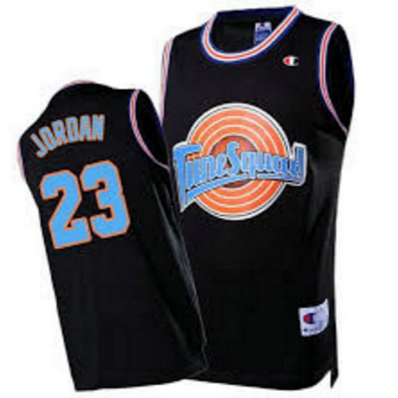 Camiseta baloncesto Tune Squad Michael Jordan 23 Negro