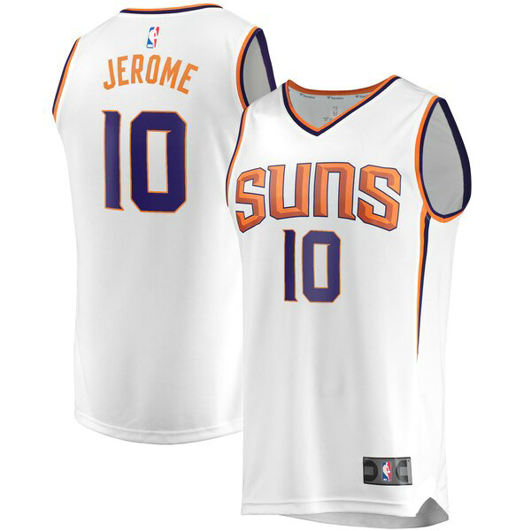Camiseta baloncesto Ty Jerome 10 Association Edition Blanco Phoenix Suns Hombre