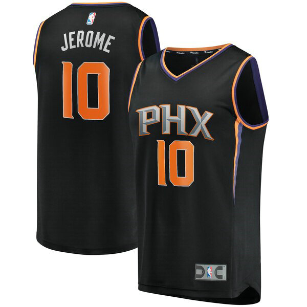 Camiseta baloncesto Ty Jerome 10 Statement Edition Negro Phoenix Suns Hombre