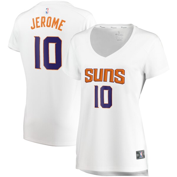 Camiseta baloncesto Ty Jerome 10 association edition Blanco Phoenix Suns Mujer