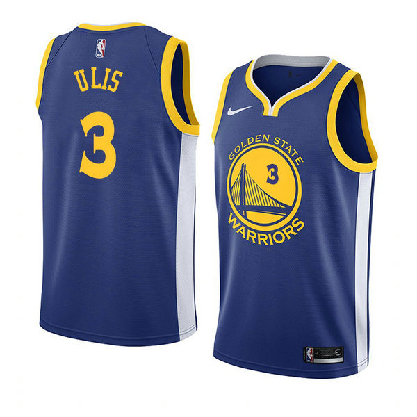 Camiseta baloncesto Tyler Ulis 3 Icon 2018 Azul Golden State Warriors Hombre