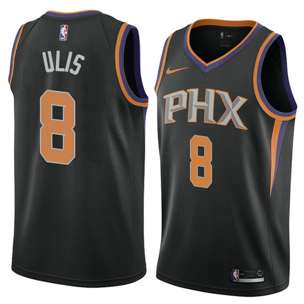 Camiseta baloncesto Tyler Ulis 8 Statement 2018 Negro Phoenix Suns Hombre