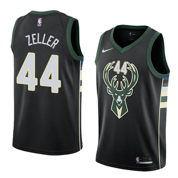 Camiseta baloncesto Tyler Zeller 44 Statement 2018 Negro Milwaukee Bucks Hombre