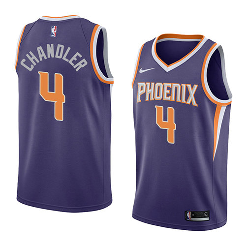 Camiseta baloncesto Tyson Chandler 4 Icon 2018 Azul Phoenix Suns Hombre