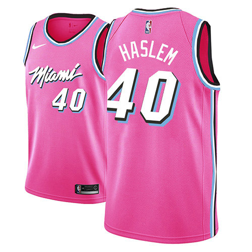 Camiseta baloncesto Udonis Haslem 40 Earned 2018-19 Rosa Miami Heat Hombre