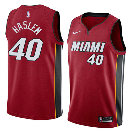 Camiseta baloncesto Udonis Haslem 40 Statement 2018 Rojo Miami Heat Hombre